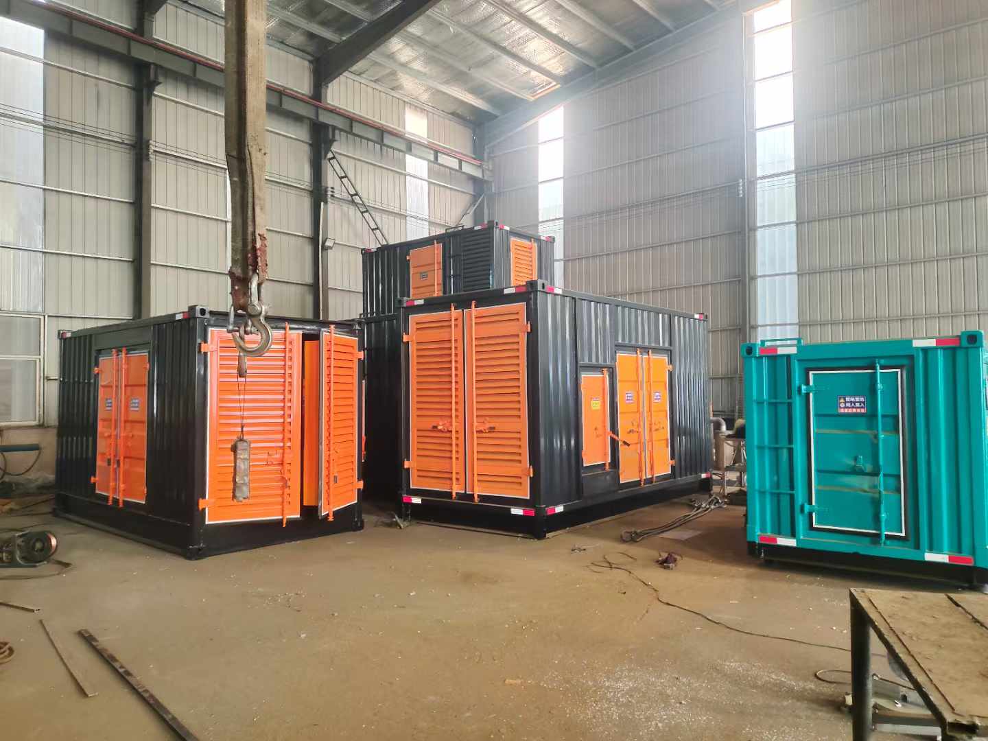 济阳500kw柴油发电机组可以带动多少功率设备？