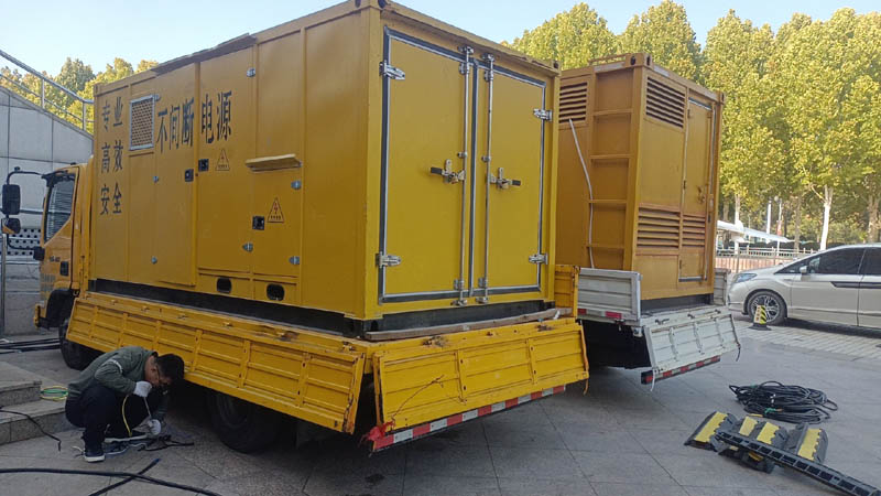 济阳柴油发电机组和UPS电源配合使用时的注意事项